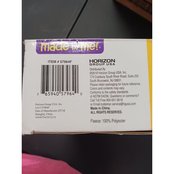 Made By Me Easy to Knot Quilt Making Kit by Horizon Group USA, No Sewing, No Cut - Picture 3 of 5